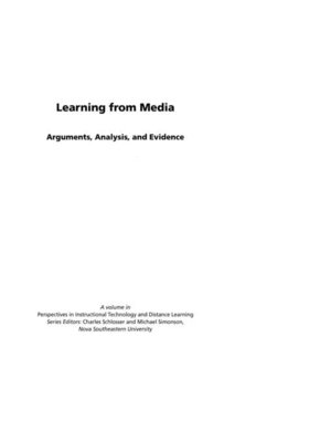 cover image of Learning from Media